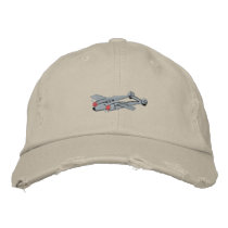 P-38 Lightning Embroidered Hats
