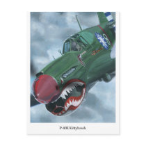 P-40 Kittyhawk Post Cards