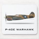 P-40E WARHAWK MOUSE PAD
