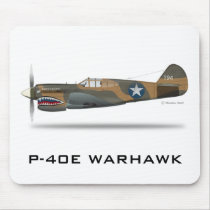 P-40E WARHAWK mousepads by MattCobbWebb P-40E WARHAWK mousepads