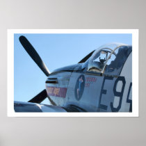 P-51 B Mustang posters