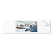 P-51 MUSTANG BUMPER STICKERS