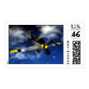 P 51 Mustang postage