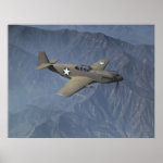 P-51 Mustang Print