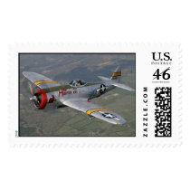 p-51 plane postage stamps