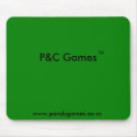 P&C Games mousepad by PandCGames P&C Games mousepad