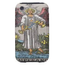 P.C. Smith Tarot: 'Temperance' Iphone 3 Tough Case