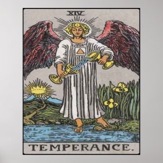 P.C. Smith Tarot: 

&#39;Temperance&#39; Posters