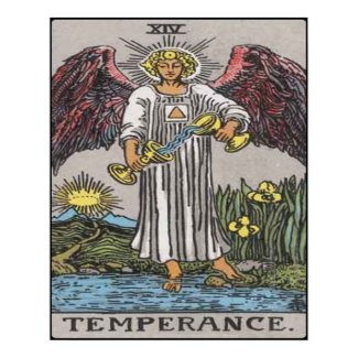 P.C. Smith Tarot: &#39;Temperance&#39; Posters