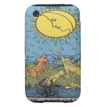 P.C. Smith Tarot: 'The Moon' Iphone 3 Tough Case