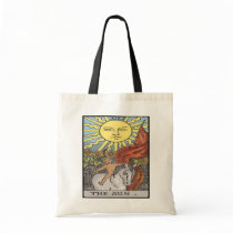 P.C. Smith Tarot: 'The Sun' Canvas Bags