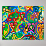 P.FA001  Rainbow Dance posters