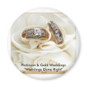 P & G Weddings Magnet