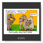 P.I. Mink (Human Stole) Cartoon Quality Poster posters