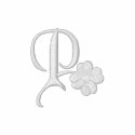 P Irish shamrock polo embroidered shirts by niffx P Irish shamrock polo embroidered shirts