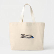 P is for Paint Tube Tote Bag