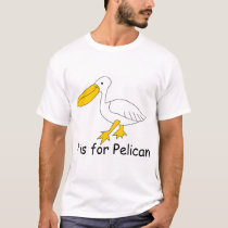 P is for Pelican t-shirts by wavehound P is for Pelican t-shirts