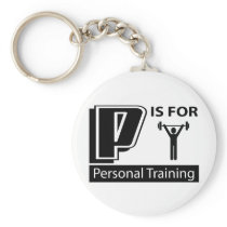 P Is For Personal Training Key Chains