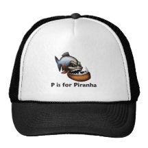 P is for Piranha Hats