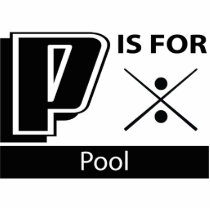P Is For Pool photo sculptures