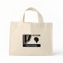 P Is For Psychology bags