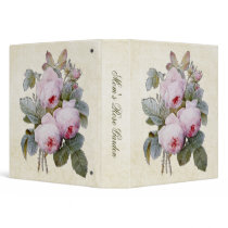 P.J. Redoute Bourbon Rose Binders