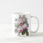 P.J. Redoute Bourbon Rose mugs