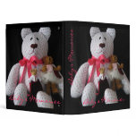 P J Tubby Bear 3 Ring Binders