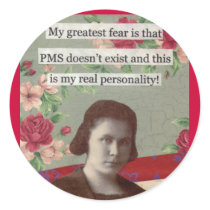 P.M.S. Fear stickers