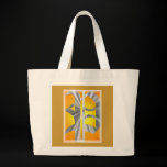 " P " MONOGRAM CANVAS BAG