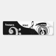 P! Music Co. Bumper Sticker!
