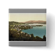 P&ouml;rtschach on W&ouml;rthersee, Carinthia, Aus Pinback Button