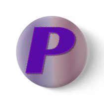 P purple mnogram buttons
