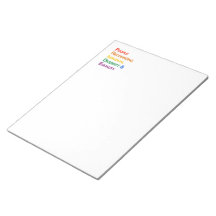 P-R-I-D-E: PEOPLE RECOGNIZING INDIVIDUAL DIVERSITY SCRATCH PADS