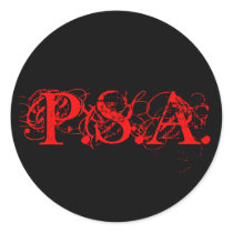 P.S.A.-Stcker stickers