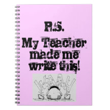 P.S. My Teacher Notebook