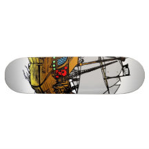 P.S. Spice Trader Flashback Skateboard Deck