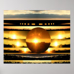 P. Solar: Shades of sunset Posters