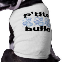 P' tite, bubble pet t shirt