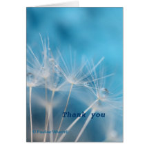 © P Wherrell Dandelion Thank you fine art photo Greeting Cards