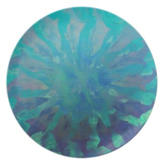© P Wherrell Dolphin circle plate
