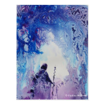 © P Wherrell Special light spiritual landscape Post Cards