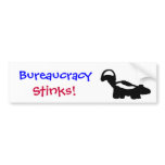 PA- Bureaucracy Stinks! Bumper Sticker