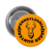 PA. Deer Hunter Button