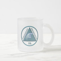 PA Frosted Glass Mug