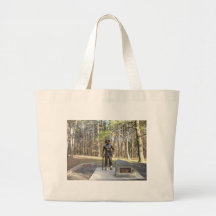 Pa Grand Canyon CCC Statue.JPG Canvas Bag