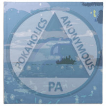 PA Summertime Napkins (Ocean Blue - Set of 4)