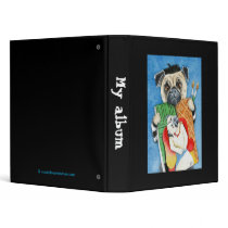 Pablo Pug-casso dog artist Binder