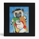 Pablo Pug-casso dog artist Binder