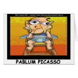 Pablum Picasso Funny Tees Cards Mugs Gifts Etc cards